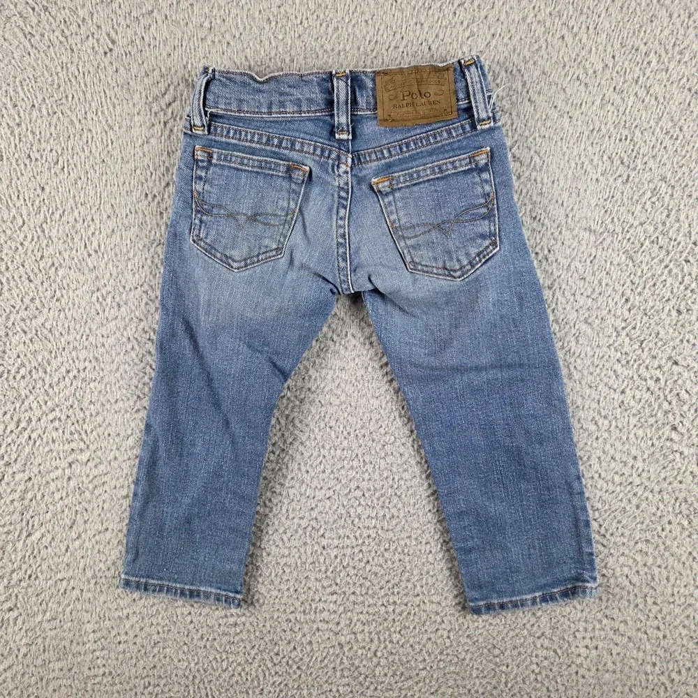 Polo Ralph Lauren Jeans‎ Boys 2T The Hampton Straight Leg Dark Wash Adjustable
